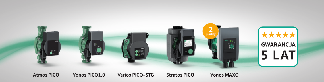 Pompy objęte promocją